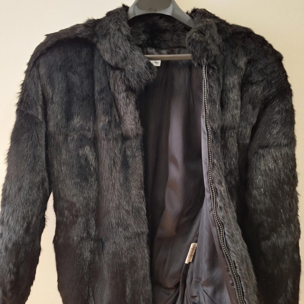 Genuine Rabbit Fur Coat